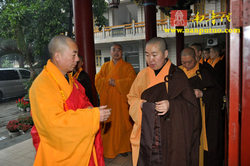 正月十五喜迎元宵佳节——厦门南普陀寺、紫竹林寺举行2011年请执仪式(图23)