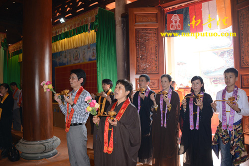 南普陀寺癸巳年水陆空普度大斋胜会圆满隆重举行送圣仪式(图2)