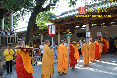 南普陀寺癸巳年水陆空普度大斋胜会圆满隆重举行送圣仪式(图6)