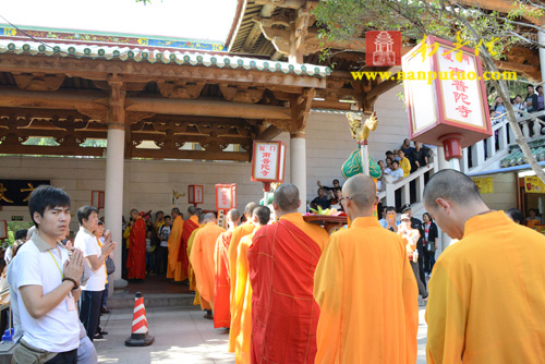 南普陀寺癸巳年水陆空普度大斋胜会圆满隆重举行送圣仪式(图7)
