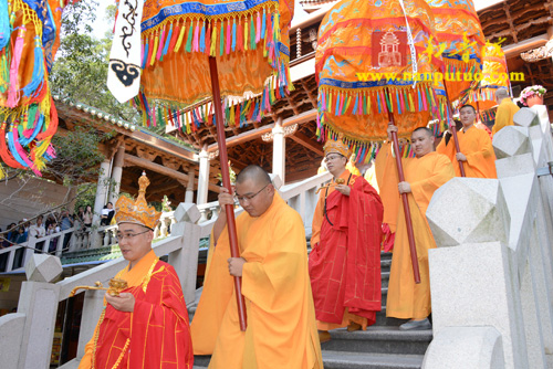 南普陀寺癸巳年水陆空普度大斋胜会圆满隆重举行送圣仪式(图11)