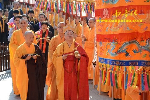 南普陀寺癸巳年水陆空普度大斋胜会圆满隆重举行送圣仪式(图15)