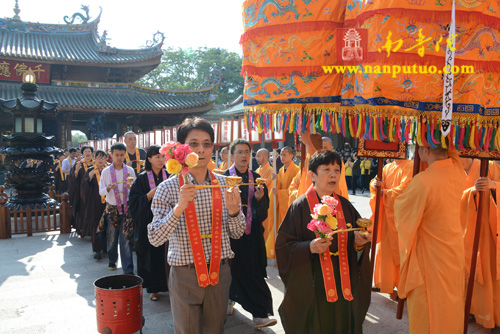 南普陀寺癸巳年水陆空普度大斋胜会圆满隆重举行送圣仪式(图16)