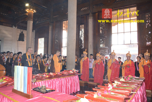 南普陀寺癸巳年水陆空普度大斋胜会圆满隆重举行送圣仪式(图26)