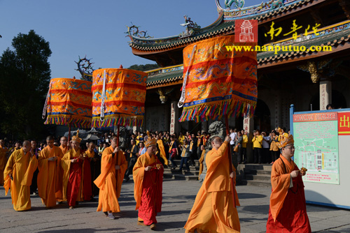 南普陀寺癸巳年水陆空普度大斋胜会圆满隆重举行送圣仪式(图40)