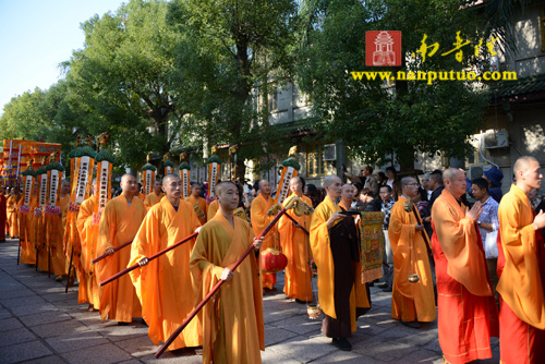 南普陀寺癸巳年水陆空普度大斋胜会圆满隆重举行送圣仪式(图41)