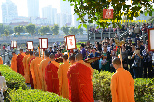 南普陀寺癸巳年水陆空普度大斋胜会圆满隆重举行送圣仪式(图43)