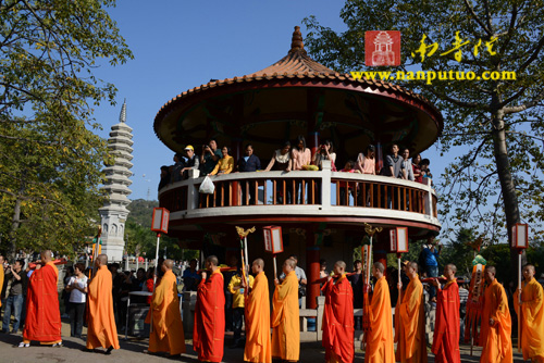 南普陀寺癸巳年水陆空普度大斋胜会圆满隆重举行送圣仪式(图47)