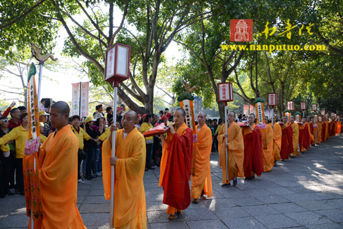 南普陀寺癸巳年水陆空普度大斋胜会圆满隆重举行送圣仪式(图49)