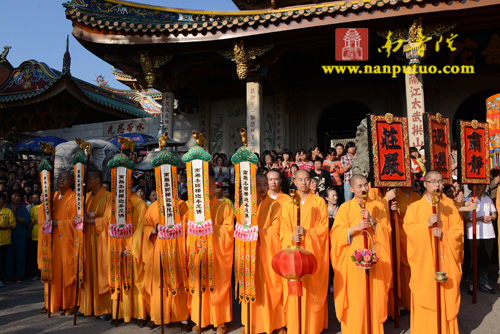 南普陀寺癸巳年水陆空普度大斋胜会圆满隆重举行送圣仪式(图54)