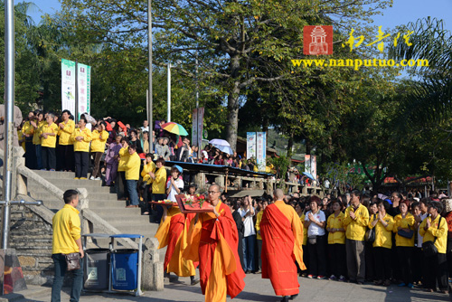 南普陀寺癸巳年水陆空普度大斋胜会圆满隆重举行送圣仪式(图58)