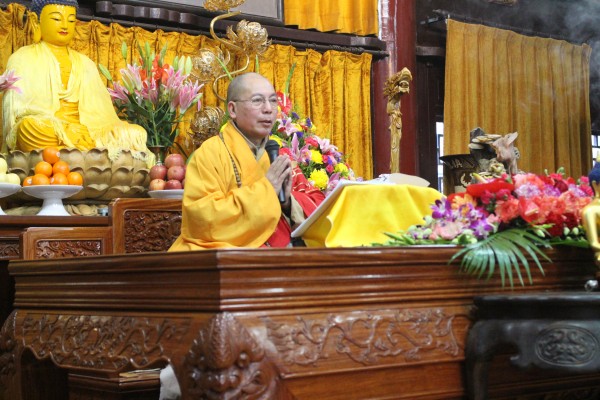 温州雁荡山能仁寺隆重举行弥陀七法会(图1)