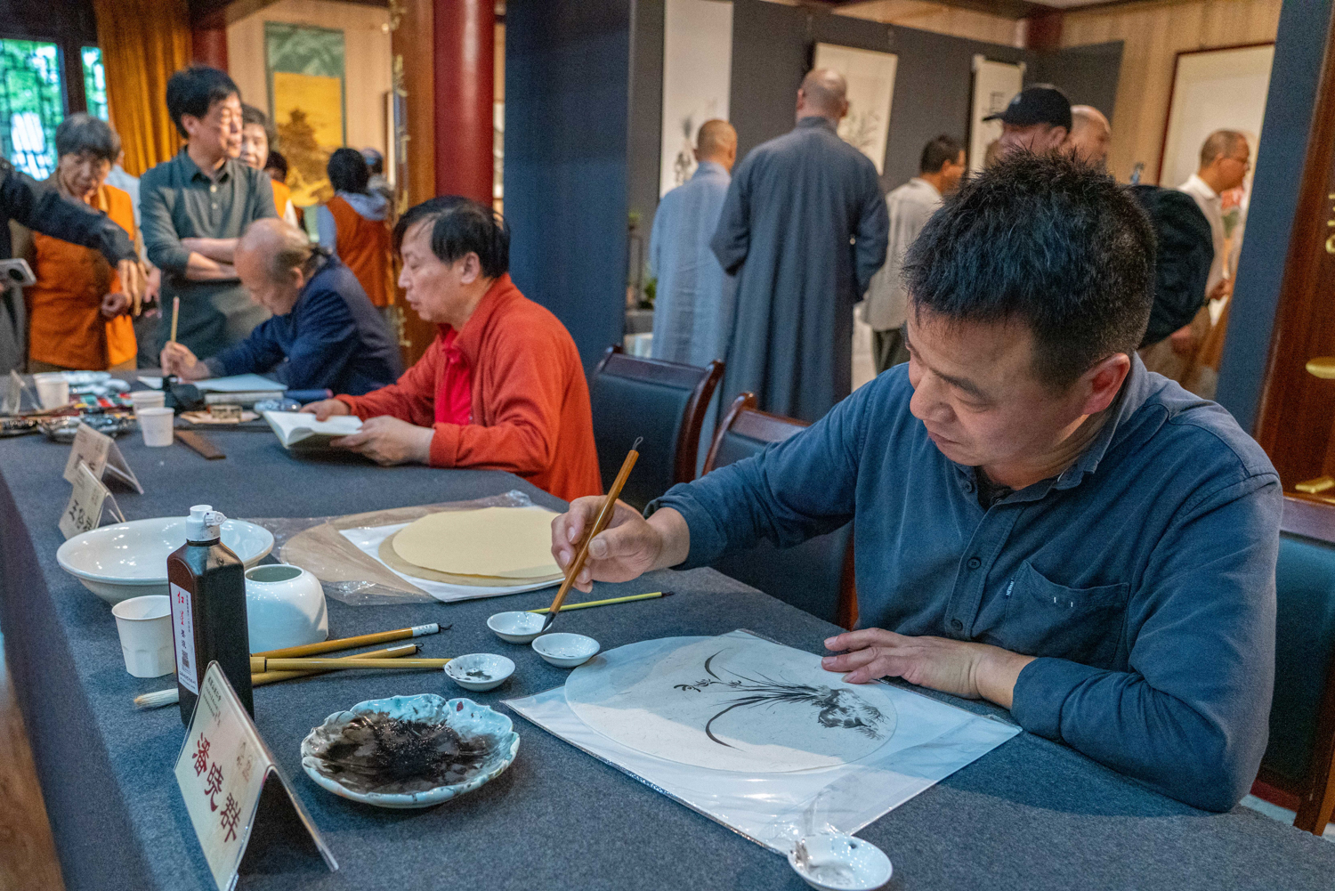 菖蒲入画，禅意入心 | 能仁寺菖蒲展解锁“雁山心旅”新美学(图15)